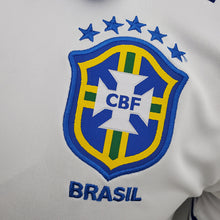 Carregar imagem no visualizador da galeria, CAMISA BRASIL - BRANCA - PÓLO - TORCEDOR - 21/22
