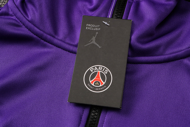 KIT PASSEIO COM CAPUZ - PARIS SAINT GERMAIN (PSG) - ROXO JORDAN