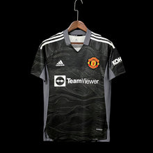 Carregar imagem no visualizador da galeria, CAMISA MANCHESTER UNITED - GOLEIRO/ GOALKEEPER BLACK - TORCEDOR - 21/22
