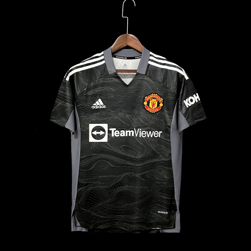 CAMISA MANCHESTER UNITED - GOLEIRO/ GOALKEEPER BLACK - TORCEDOR - 21/22