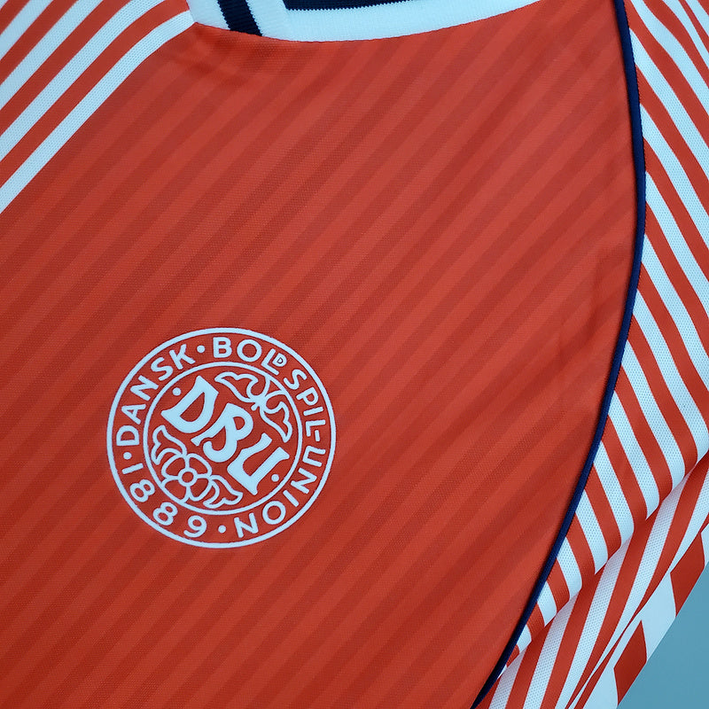 CAMISA DINAMARCA - RETRÔ - TORCEDOR - 1986