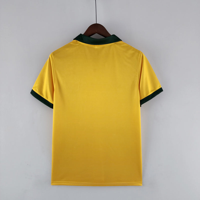 CAMISA BRASIL - RETRÔ - CASA/ HOME - TORCEDOR - 1988