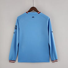 Carregar imagem no visualizador da galeria, CAMISA MANCHESTER CITY - MANGA LONGA -  CASA/ HOME - TORCEDOR - 22/23
