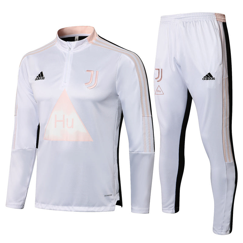 KIT PRÉ JOGO - JUVENTUS - BRANCO, ROSA E PRETO