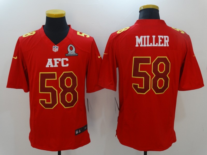 CAMISA DENVER BRONCOS - NFL - VERMELHO E AMARELO