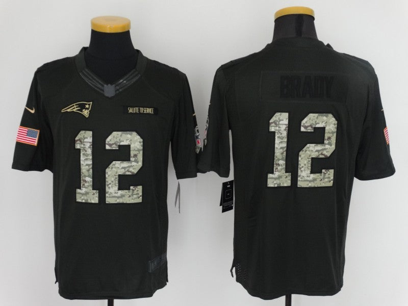 CAMISA  NEW ENGLAND PATRIOTS - NFL - PRETO E BRANCO CAMUFLADO