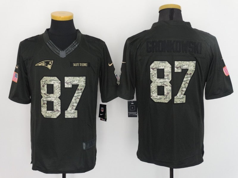 CAMISA  NEW ENGLAND PATRIOTS - NFL - PRETO E BRANCO CAMUFLADO