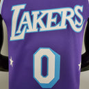CAMISA LAKERS - ROXA - 75TH ANNIVERSARY CITY EDITION - 2021/ 2022