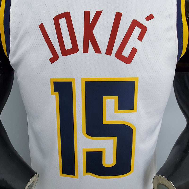 CAMISA DENVER NUGGETS - LIMITADA - BRANCA - 2021