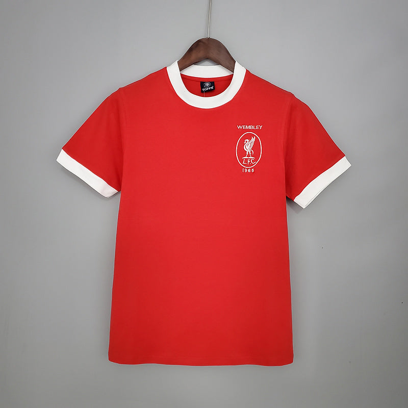 CAMISA LIVERPOOOL - RETRÔ - TORCEDOR - 1965