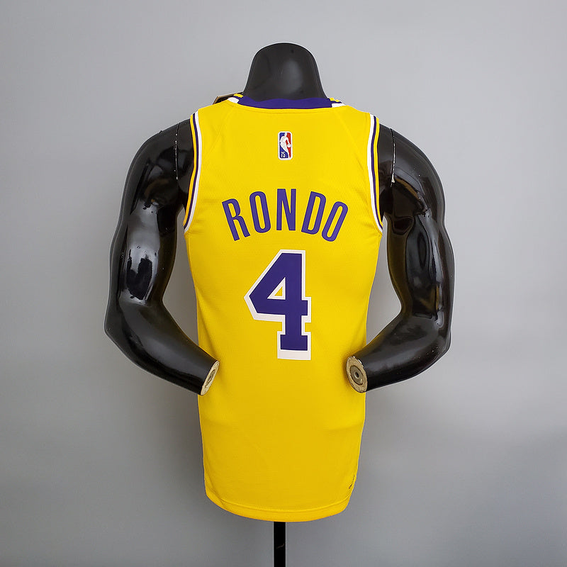 CAMISA LAKERS - AMARELA COM NIKE BRILHANTE - 75TH ANNIVERSARY - ICON EDITION - 2021/ 2022