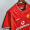 CAMISA MANCHESTER UNITED - RETRÔ - TORCEDOR - 2000