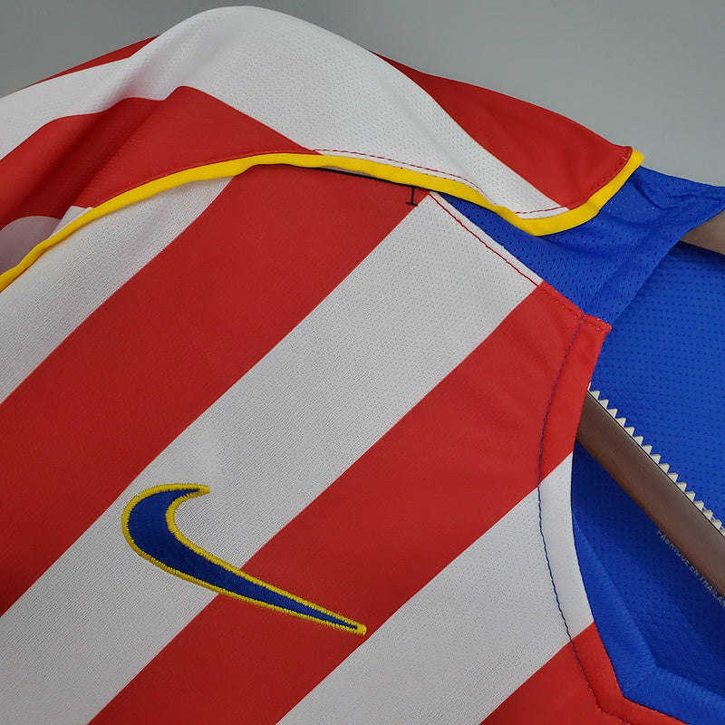 CAMISA ATLÉTICO MADRID - RETRÔ - TORCEDOR - 2004