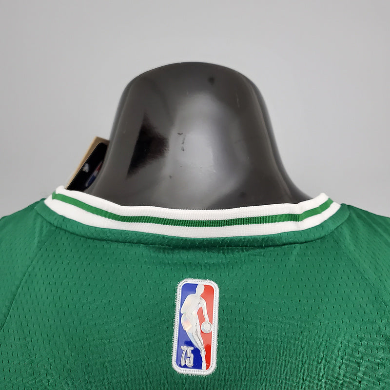 CAMISA BOSTON CELTICS - VERDE COM NIKE BRILHANTE - ICON EDITION 75TH ANNIVERSARY - 2021/ 2022