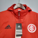 CORTA VENTO - INTERNACIONAL - VERMELHO E PRETO