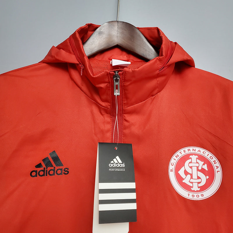CORTA VENTO - INTERNACIONAL - VERMELHO E PRETO