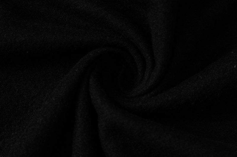 KIT PASSEIO COM CAPUZ - REAL MADRID - PRETO, BRANCO E DOURADO