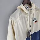 CORTA VENTO - STREETWEAR - SWOOSH - BRANCO E AZUL - 2022