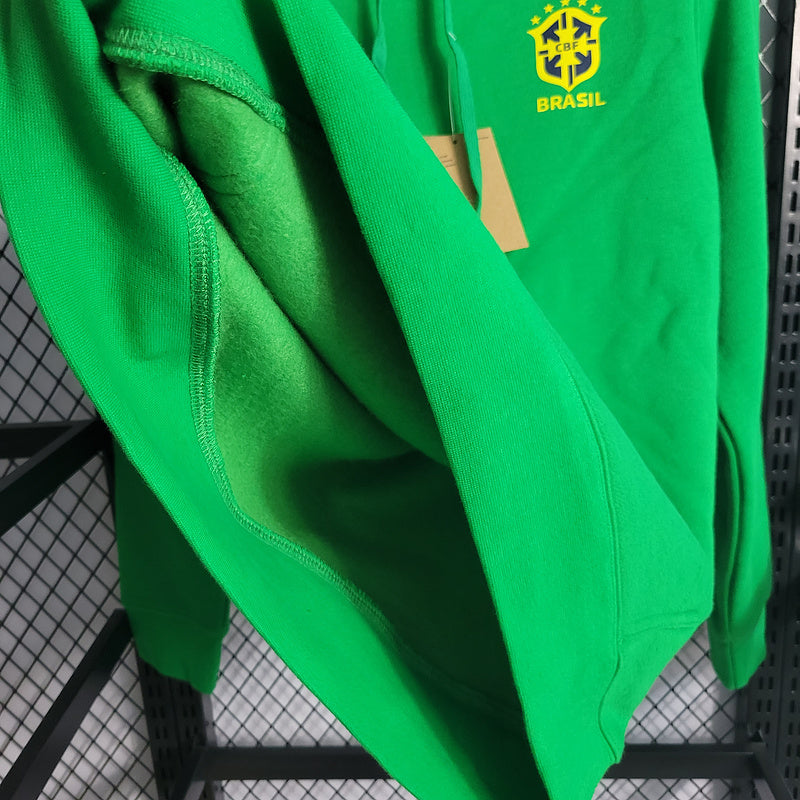 MOLETOM - BRASIL - VERDE COM AMARELO - 2022