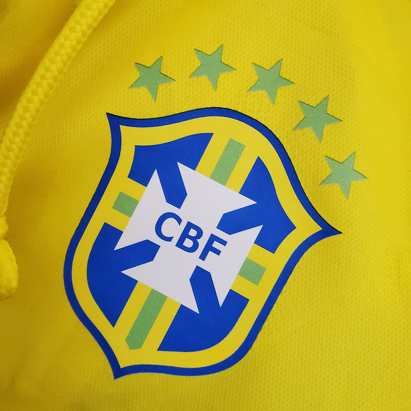 CORTA VENTO - BRASIL - AZUL E AMARELO
