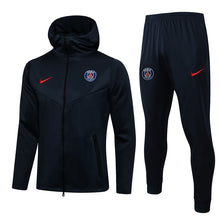 Carregar imagem no visualizador da galeria, KIT PASSEIO COM CAPUZ - PARIS SAINT GERMAIN (PSG) - AZUL
