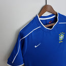 CAMISA BRASIL - RETRÔ - FORA/ AWAY - TORCEDOR - 1998