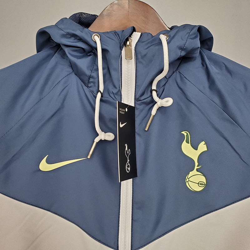 CORTA VENTO - TOTTENHAM - BRANCO E AZUL