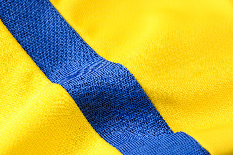 KIT PASSEIO - CALCIO NAPOLI -  AMARELO E AZUL