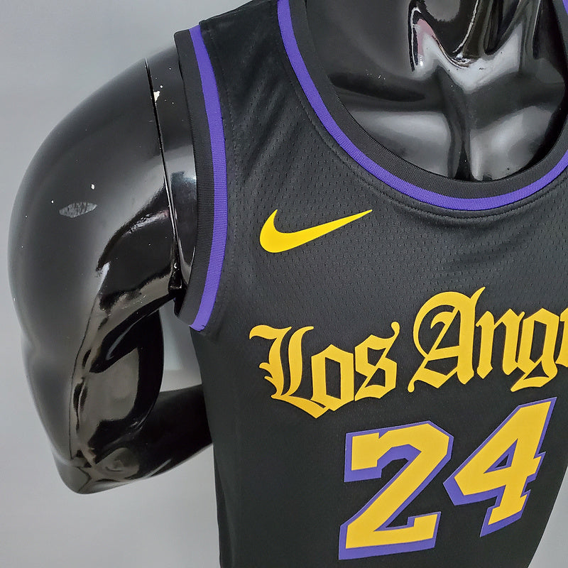 CAMISA LOS ANGELES LAKERS - PRETO E AMARELO  -
