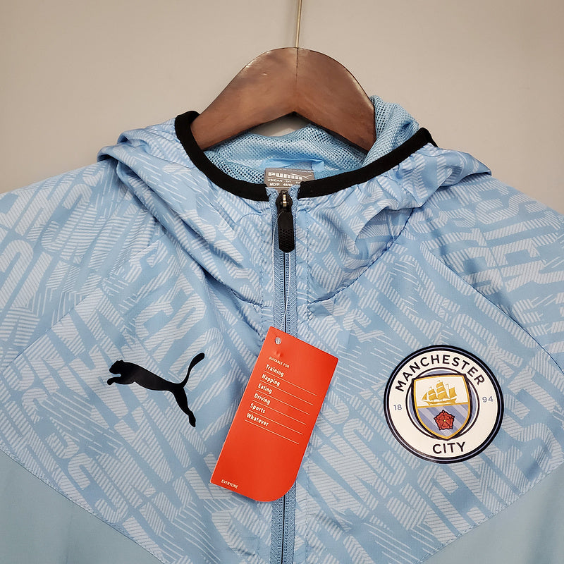 CORTA VENTO - MANCHESTER CITY- AZUL CLARO