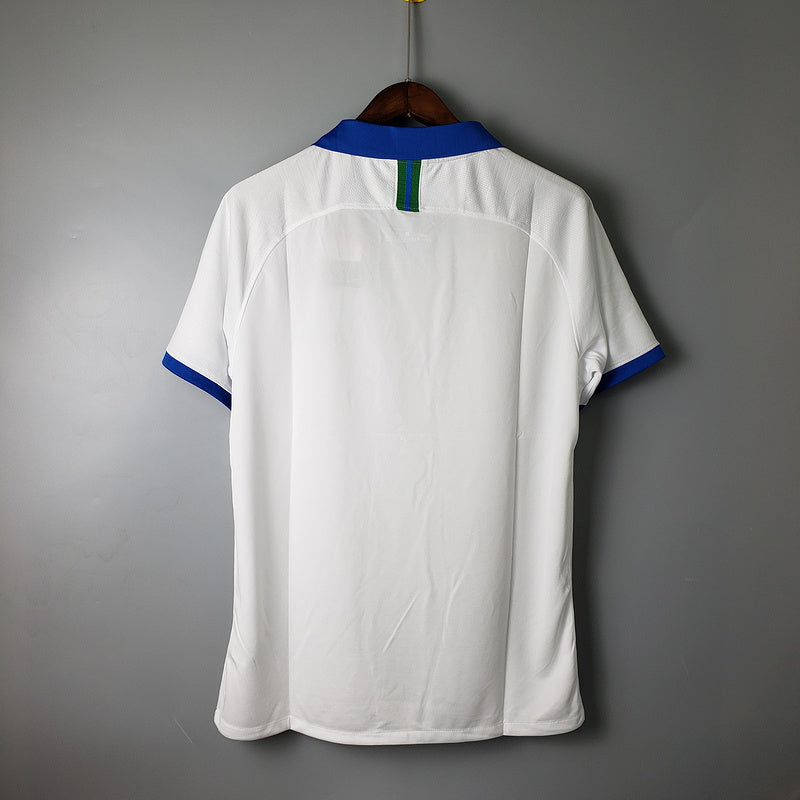 CAMISA BRASIL - FORA/ AWAY - BRANCA - TORCEDOR - 19/ 20
