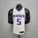 CAMISA SACRAMENTO KINGS - BRANCA COM NIKE BRILHANTE - 75TH ANNIVERSARY - 2021/ 2022