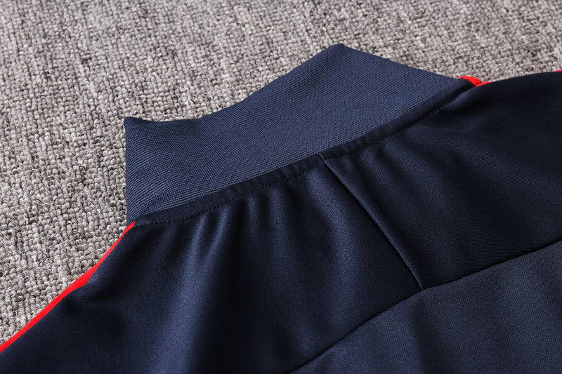 KIT PASSEIO - ATLÉTICO DE MADRID - AZUL, VERMELHO E PRETO