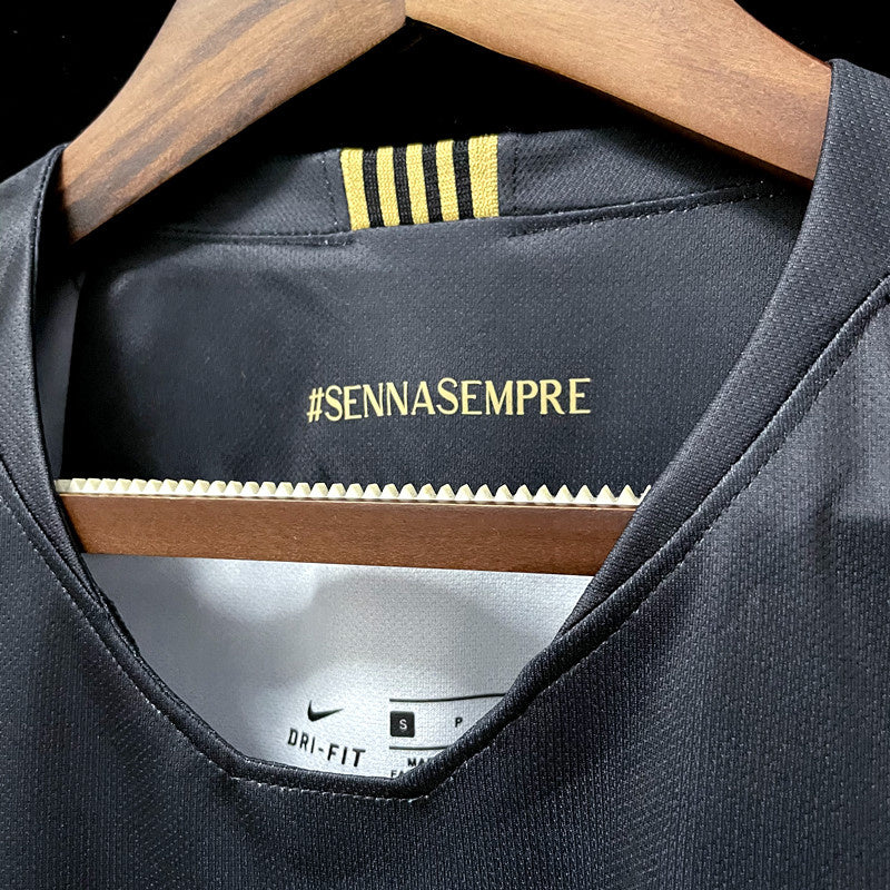 CAMISA CORINTHIANS - RETRÔ - TORCEDOR - HOMENAGEM AYRTON SENNA - 2018/19