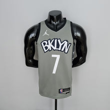 Carregar imagem no visualizador da galeria, CAMISA BROOKLYN NETS - ICON EDITION 75TH ANNIVERSARY - JORDAN BRILHANTE - CINZA - 2021/ 2022
