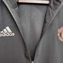 CORTA VENTO - MANCHESTER UNITED- PRETO, VERMELHO E BRANCO