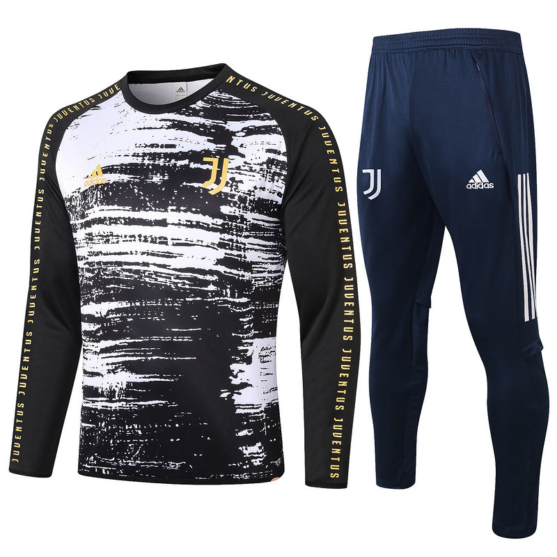 KIT BÁSICO - JUVENTUS- PRETO, BRANCO, AZUL E DOURADO