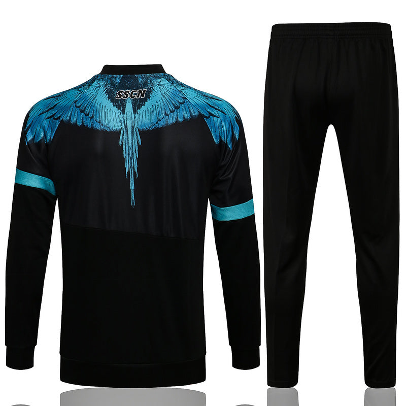 KIT PASSEIO - CALCIO NAPOLI -  PRETO E AZUL