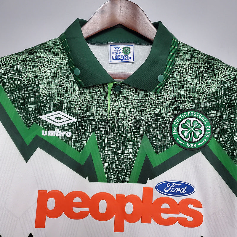 CAMISA CELTIC - RETRÔ - TORCEDOR - 1991
