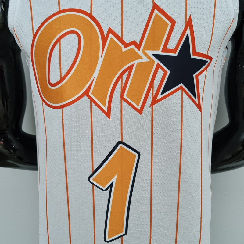 CAMISA ORLANDO MAGIC - BRANCA COM NIKE BRILHANTE - ICON EDITION 75TH ANNIVERSARY - 2021/ 2022