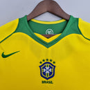 CAMISA BRASIL - RETRÔ - CASA/ HOME - TORCEDOR - 2004/ 2005