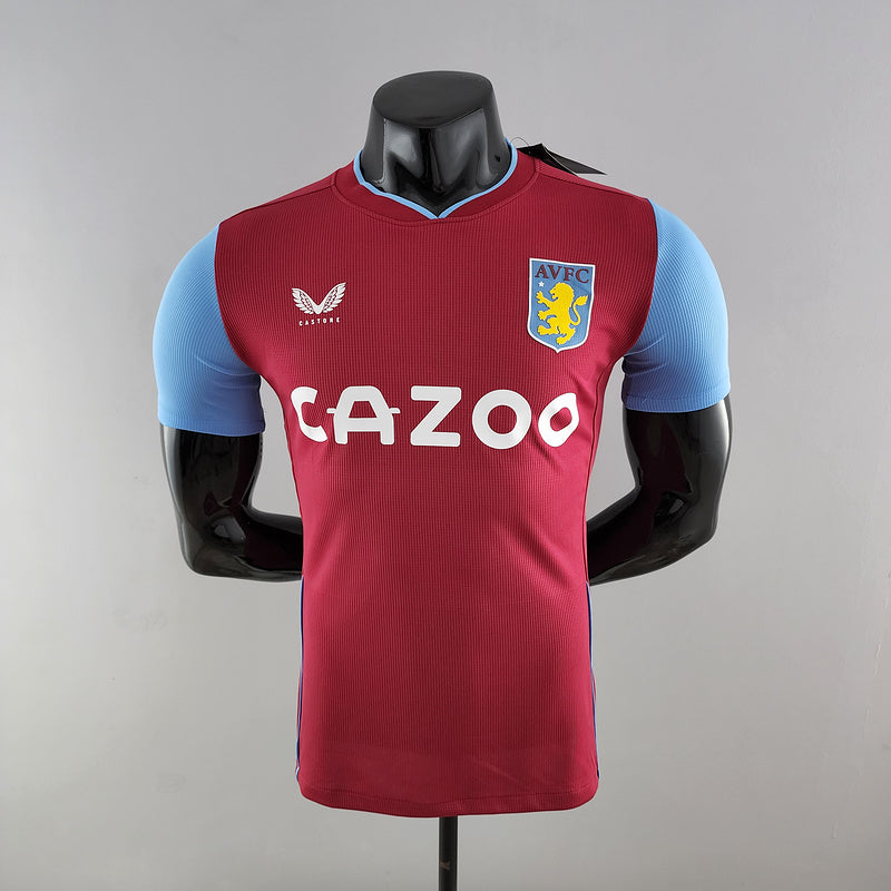 CAMISA ASTON VILLA - CASA/ HOME - JOGADOR - 22/ 23