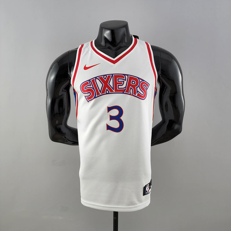 CAMISA PHILADELPHIA 76ERS - BRANCA - RETRÔ