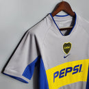 CAMISA BOCA JUNIORS - RETRÔ - TORCEDOR - 2002
