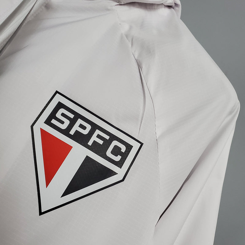 CORTA VENTO - SÃO PAULO - BRANCO, VERMELHO E PRETO