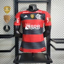 CAMISA FLAMENGO - CASA/ HOME - TODOS OS PATROCÍNIOS - JOGADOR - 23/24