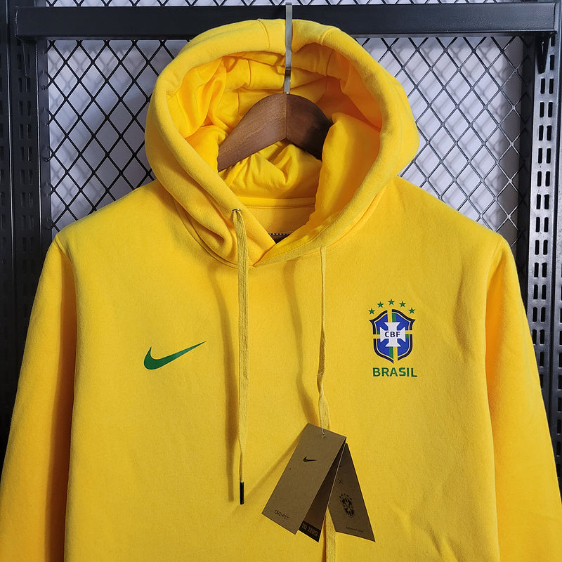 MOLETOM - BRASIL - AMARELO COM VERDE - 2022