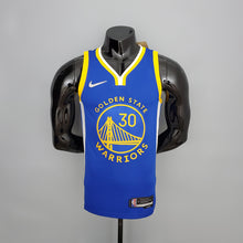 Carregar imagem no visualizador da galeria, CAMISA GOLDEN STATE WARRIORS - AZUL COM NIKE BRILHANTE - ICON EDITION 75TH ANNIVERSARY - 2021/ 2022
