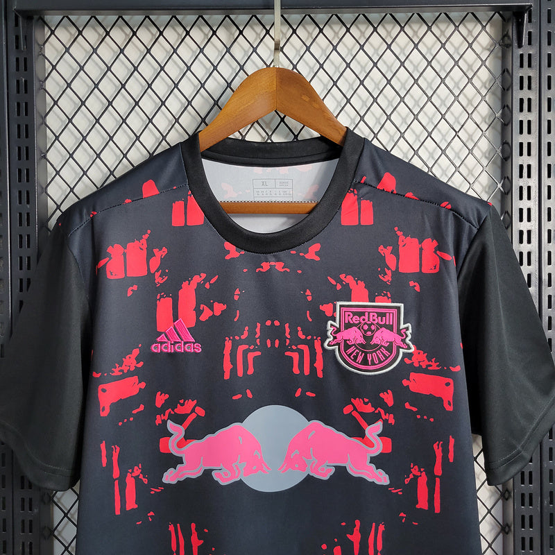 CAMISA RED BULL NEW YORK - MLS - TREINO - TORCEDOR - 23/24
