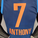 CAMISA OKLAHOMA CITY THUNDER - TEMPORADA 21/22 - AZUL LISTRADA